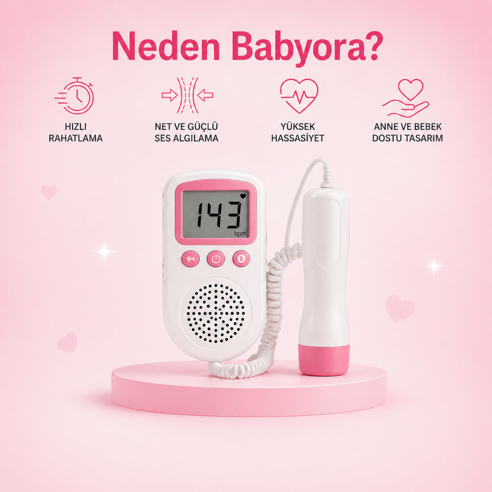 Babyora Evde Bebek Kalp Atışı Dinleme Cihazı